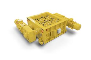 Komatsu DRX 1000 Crushing sizers in white background