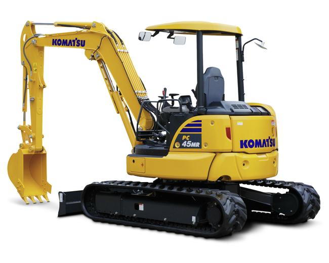 PC45MR-5 Small Hydraulic Excavator | Komatsu