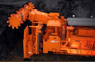 Continuous miner render