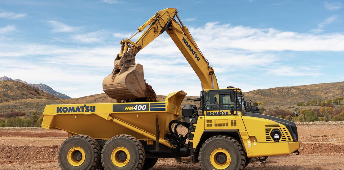 HM400-5 articulated truck | Komatsu