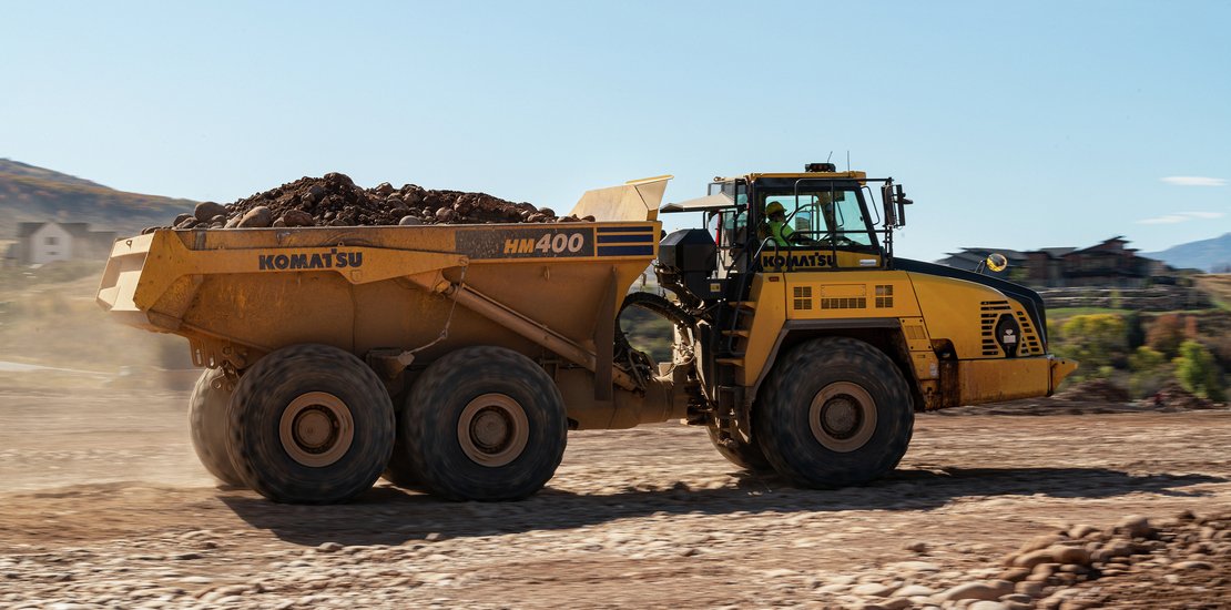 HM400-5 articulated truck | Komatsu