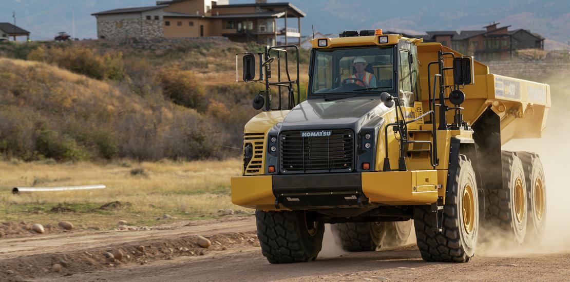 HM400-5 articulated truck | Komatsu