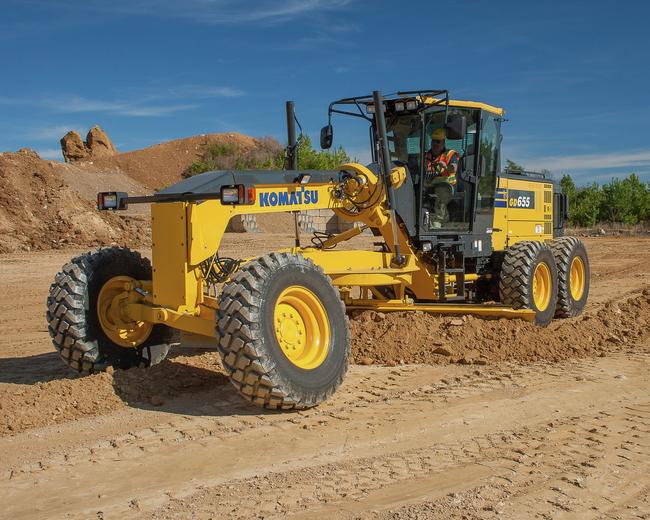 GD655-6 motor grader | Komatsu