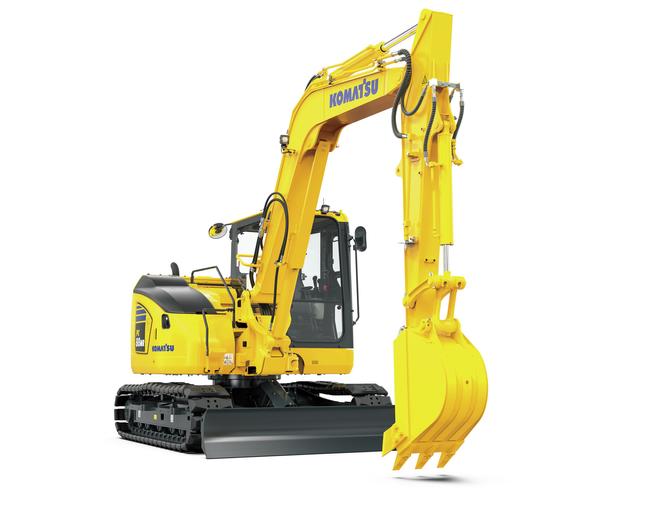 PC88MR-11 small hydraulic excavator | Komatsu