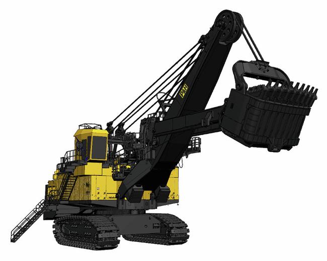 Komatsu 4100C Electric Rope Shovels