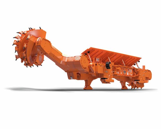 Komatsu 7LS5B longwall in white background