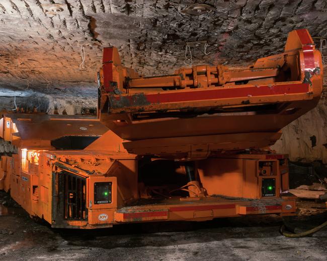 Komatsu 14CM27 room and pillar in mining 