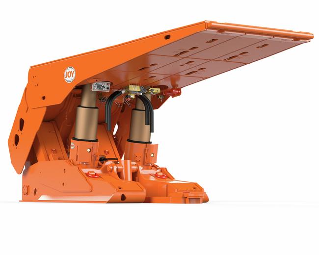 Joyengineered powered roof support PRS solutions Komatsu