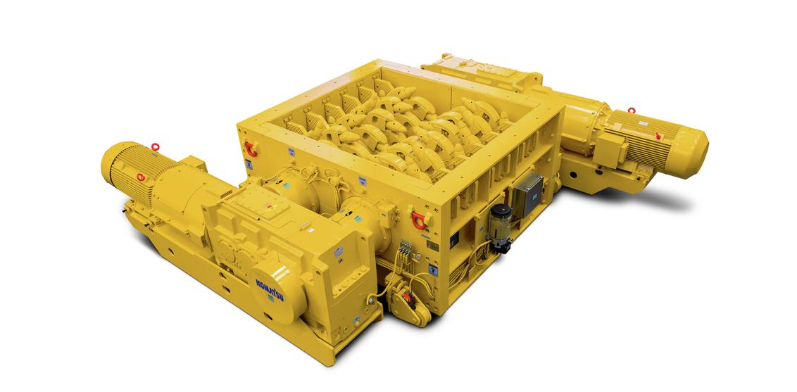 Komatsu HRX1000 Sizers in white background