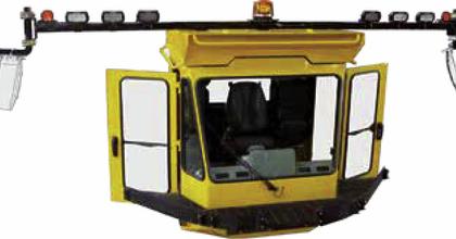 WE1350 wheel loader cab