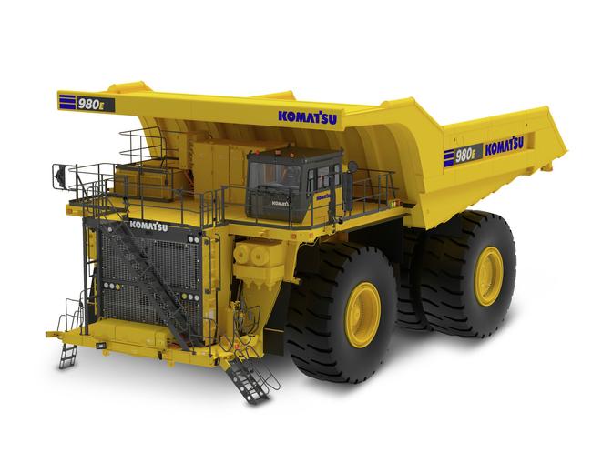 980E-5SE electric mining truck | Komatsu